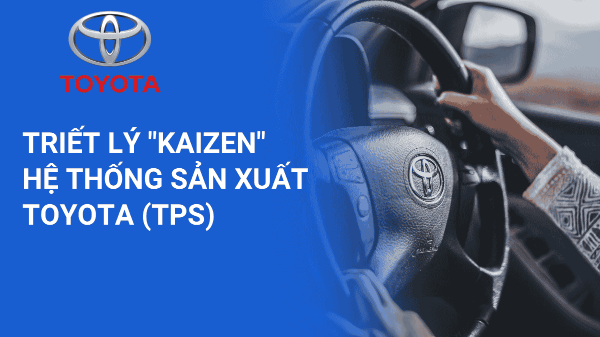 Toyota – Triết lý "Kaizen" và Hệ thống Sản xuất Toyota (TPS)